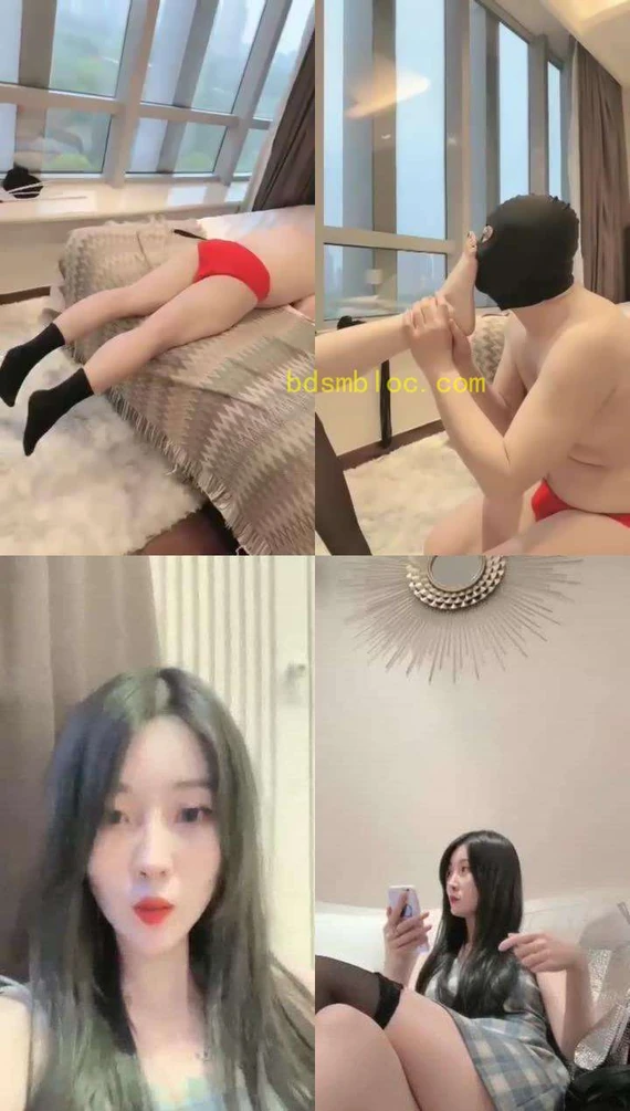 【黎离】舔丝袜脚 舔脚
