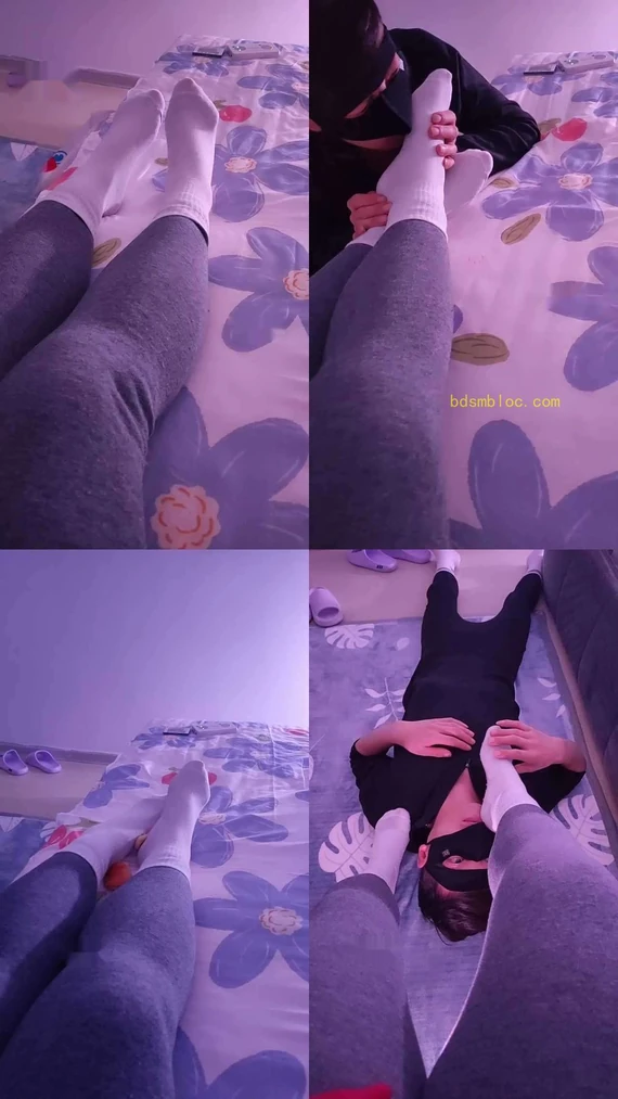 【洛芯s女帝】白棉袜场调教小狗子