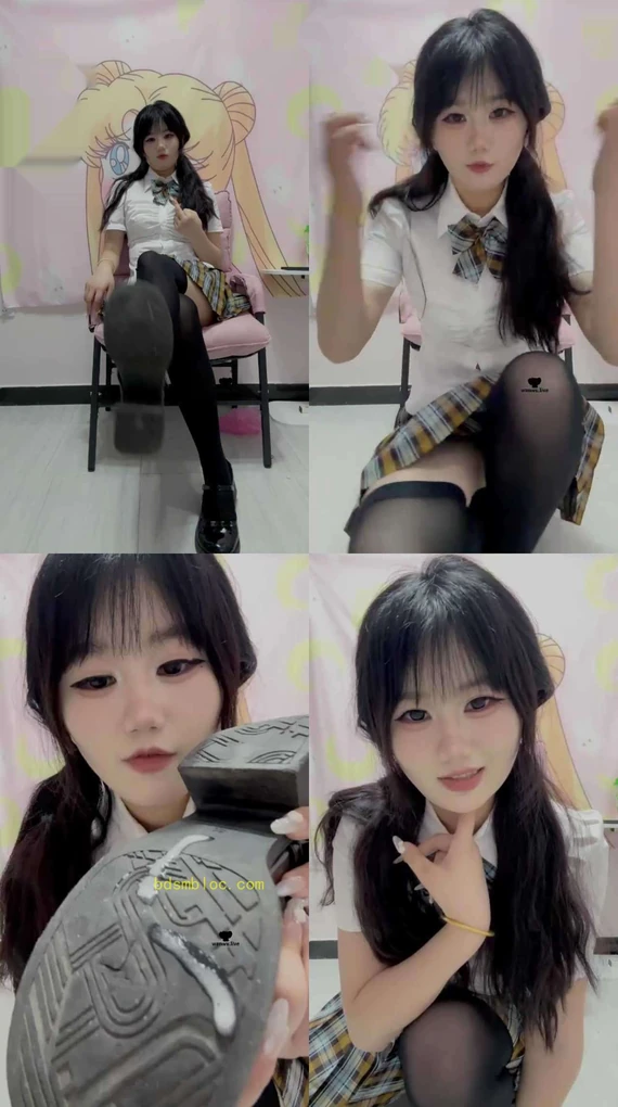 【六六】黑色长筒袜jk灯