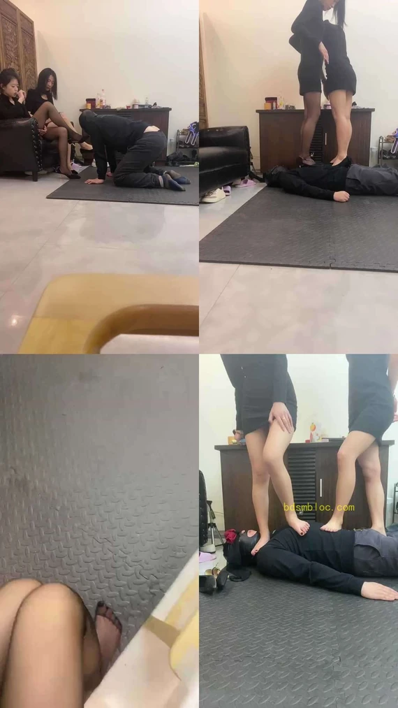 【琳嘉】双S高跟鞋全体重踩踏