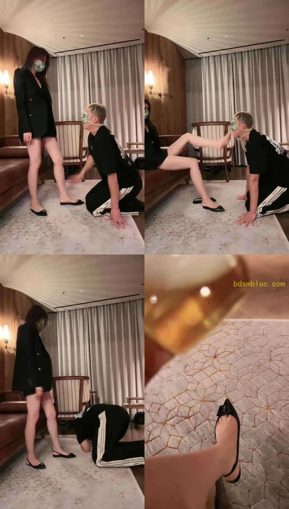 【美美子】长腿模特S内裤闻舔/平底鞋暴虐