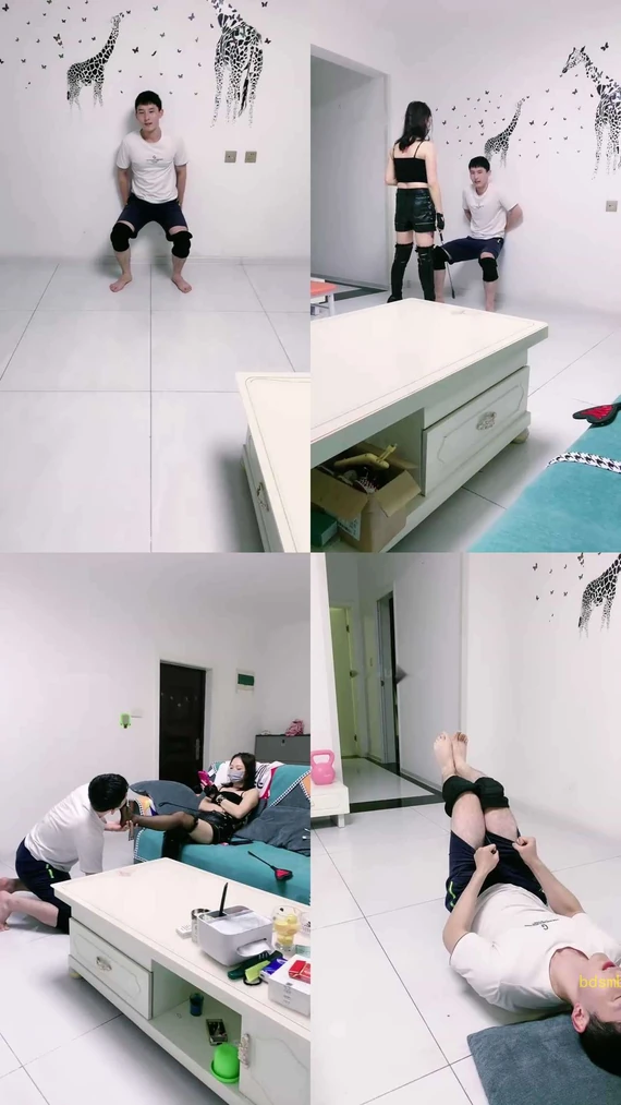 【蜜糖情侣】各种体罚/高跟踩踏/闻舔黑丝