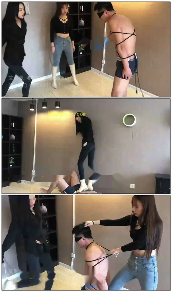 【碎蛋娇娃】欢度五一巨献-白靴女王残酷调教