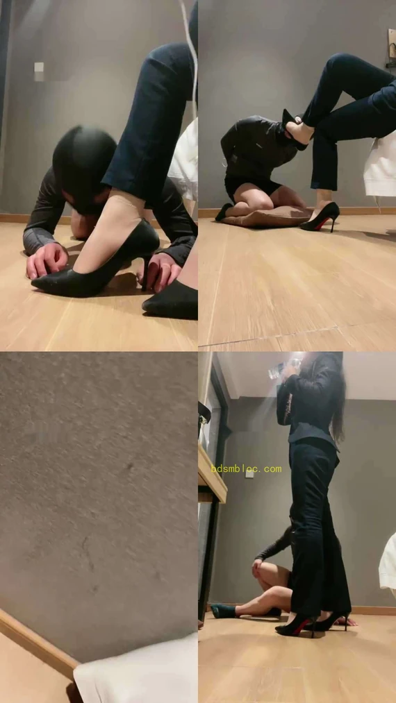 【御严】商场销售下班后对狗撒气