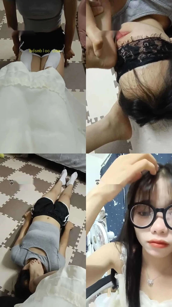 【蟹宝】可爱女奴舔脚犯贱专场