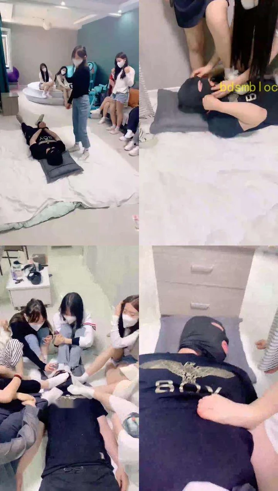 【精神小妹】多S禁锢折磨狗-超臭原味脚捂脸窒息/踩踏