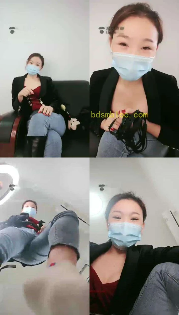 【暖狐S】骑士靴胯下之辱，第一视觉棉袜裸足