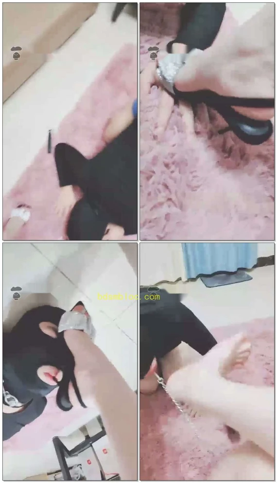 【灵竹】暴虐场,狗狗偷偷出去玩,主人狂虐,高跟