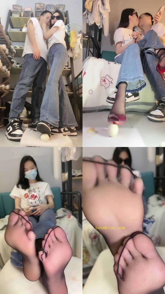 【万一】情侣主第一视角羞辱-踩食物