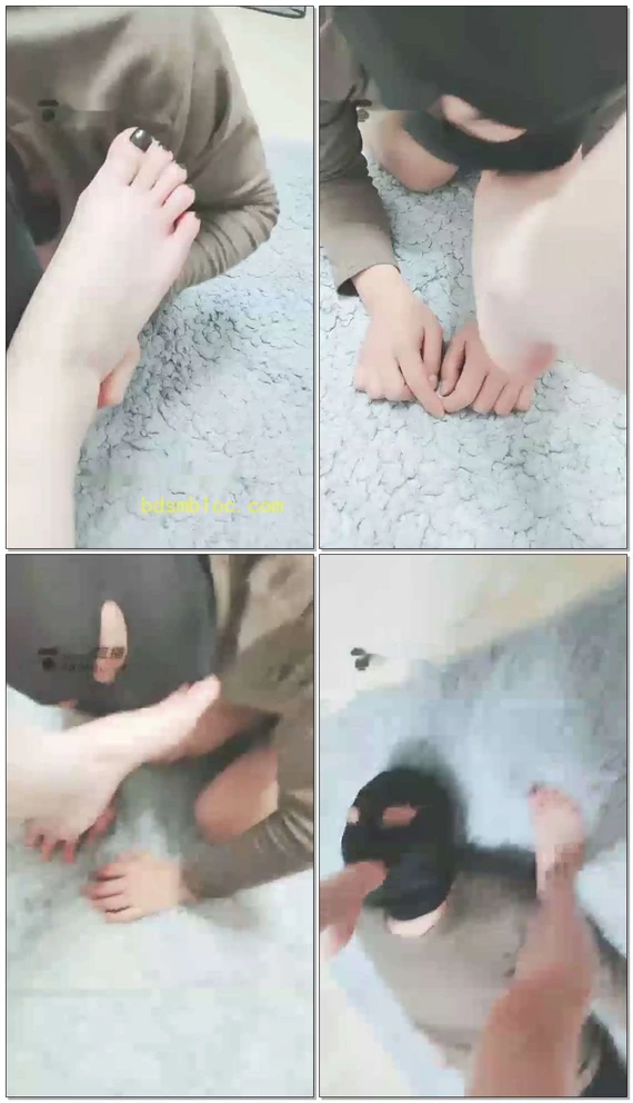 【灵竹S】主人给的舔脚福利哦