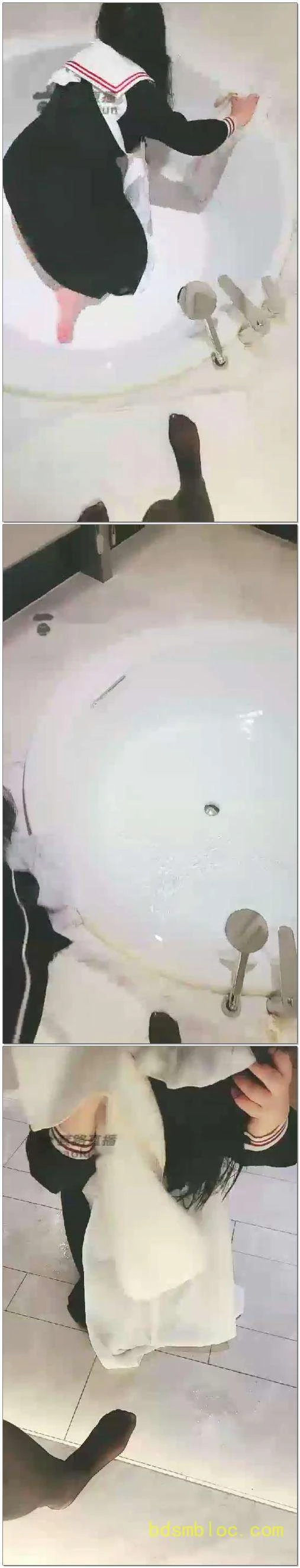 【Vinnie维妮】剧情调教女奴圣水淋浴