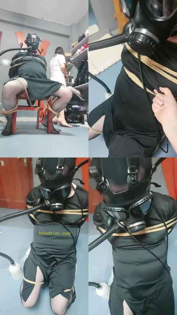 【东营天香百合】超强捆绑呼吸控制