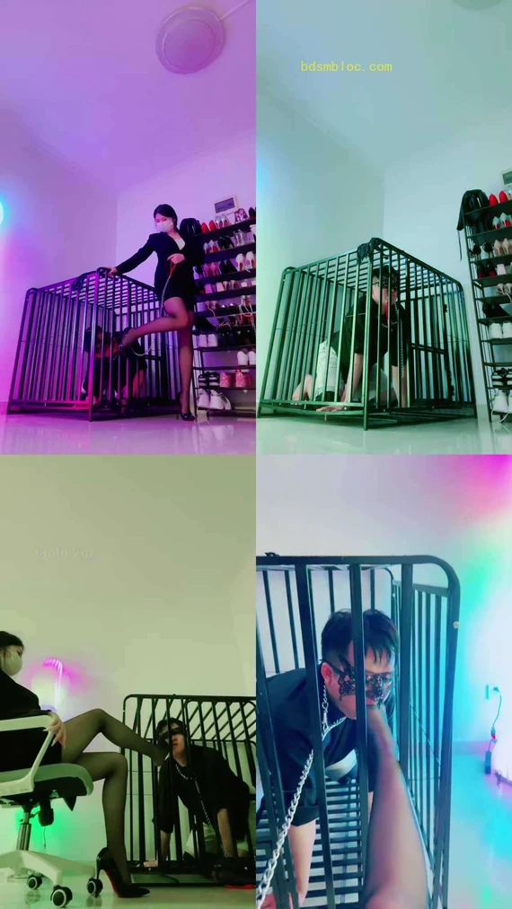 【甜心教主】笼中生活犬化男友