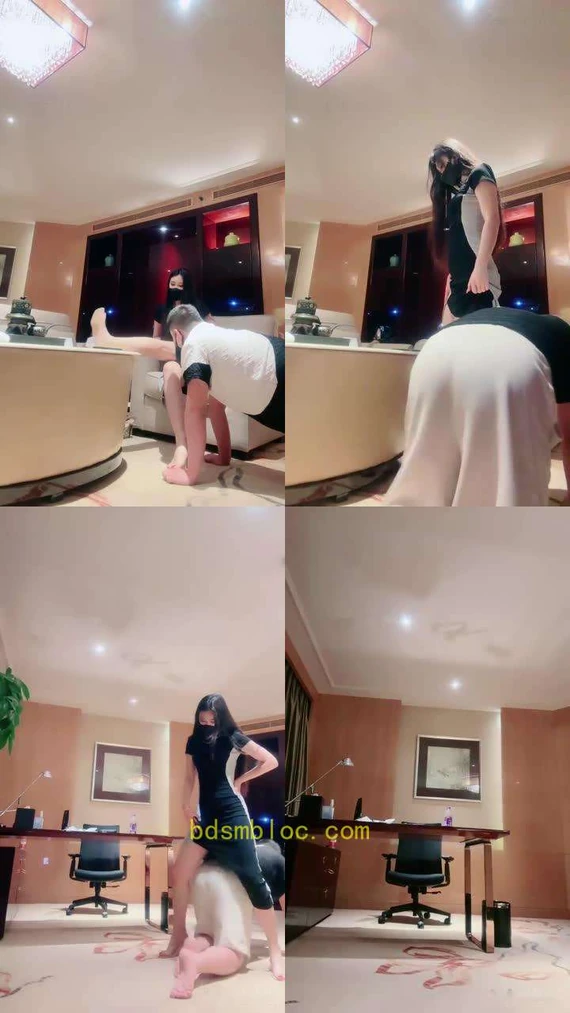 【猫神】调教脚奴