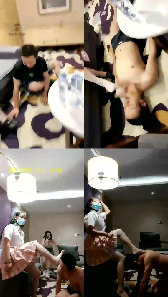 【糖糖的小姨】送外卖小哥哥  看见三女王不想走了  留下来玩游戏