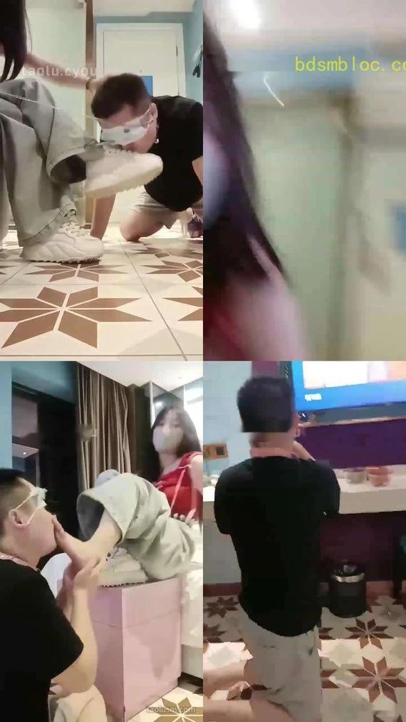 【爱可】调教挑战一千个耳光