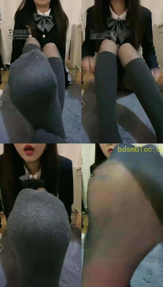 【青柠大大】第一视角红绿灯强迫傻逼同桌闻袜子