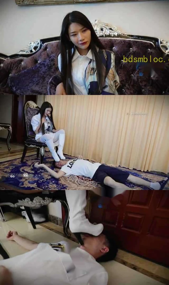 【HPL栖心之栈】【芷晴】芷晴白靴崇拜踩踏