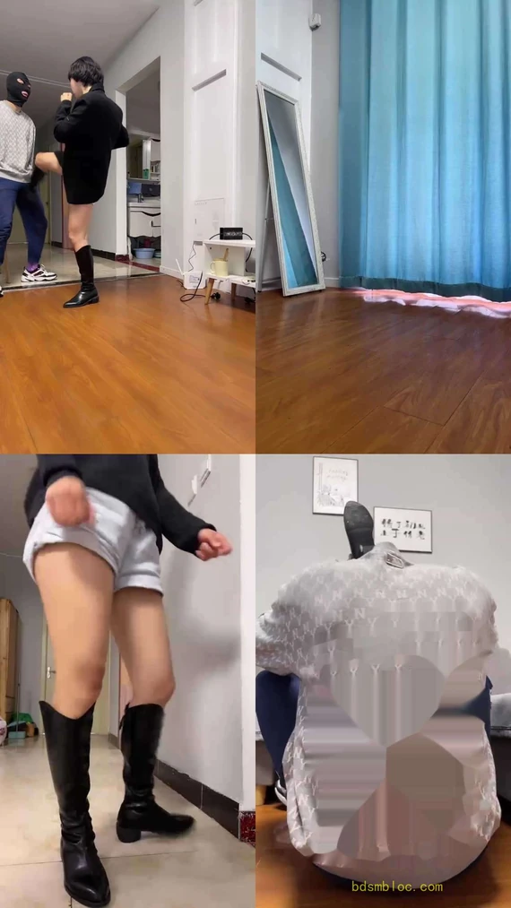 【年华S】素人长靴踩踏/提档/拳击暴打/骑马