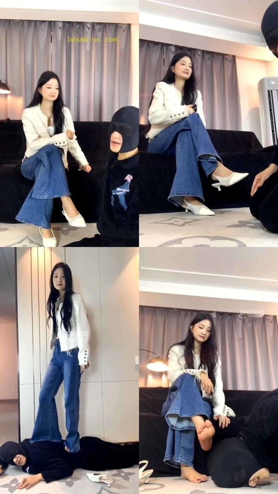 【女生也能很暴力】开发170模特  暴打耳光全体重踩踏裸足踹脸踩脸踩脖窒息