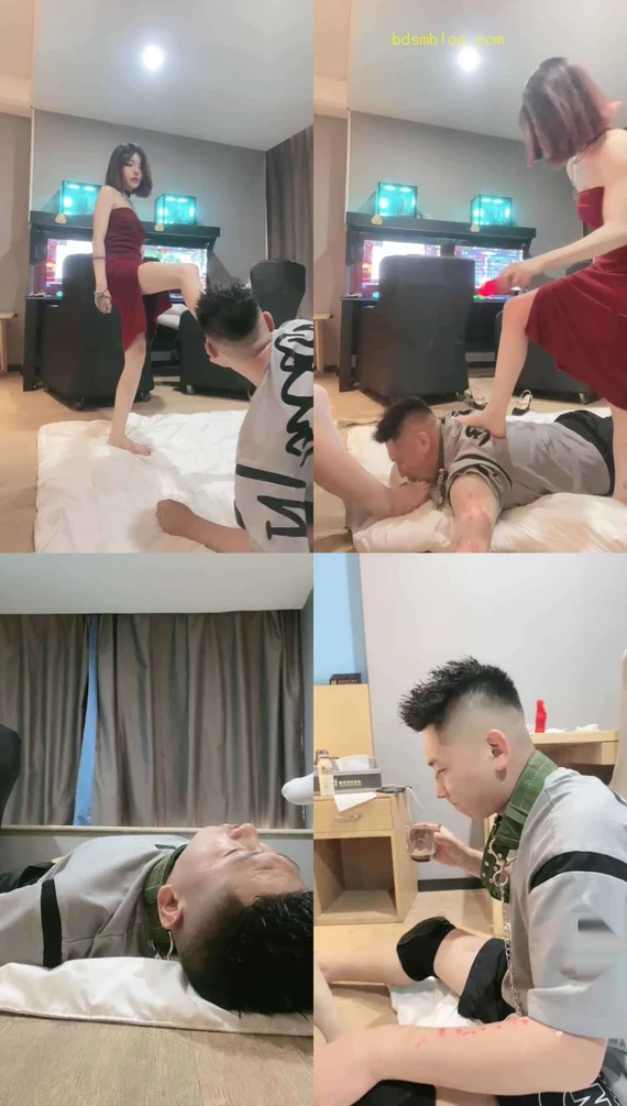 【智恩】电竞酒店-三人修女妹妹哥哥反被调-踩踏滴蜡耳光-喂口水