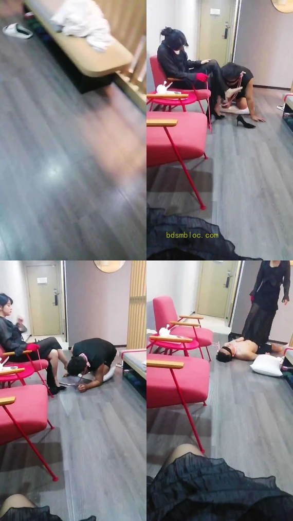【天韵女皇】看闺蜜怎么教训抖M男友