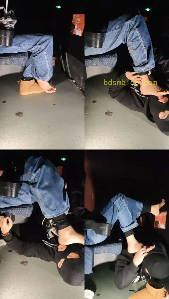 【樱樱】空姐S电影院羞辱玩虐脚下奴【二】