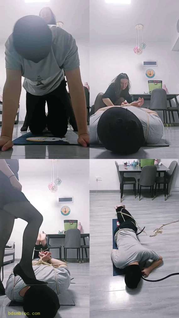 【飞扬女王】转胯骑马耳光捆绑踩