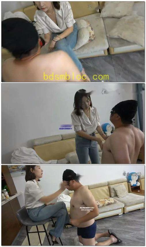 【彼岸花】跑骚肥狗被发现耳光伺候