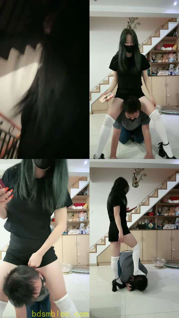 【然然而】骑马/揪耳朵/吃烟灰/皮鞋白袜踢踹/踩踏耳光
