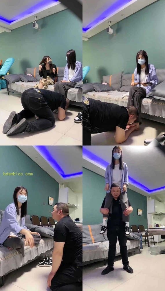 【精神小妹】带新人女王来调教
