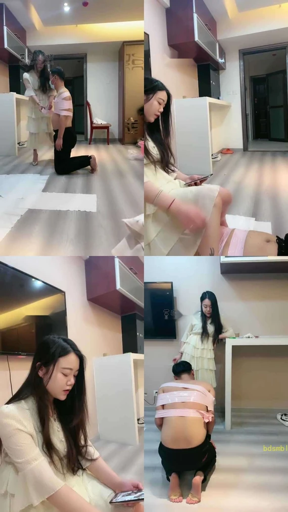 【逗逗】胶带捆绑强制吞咽脏东西