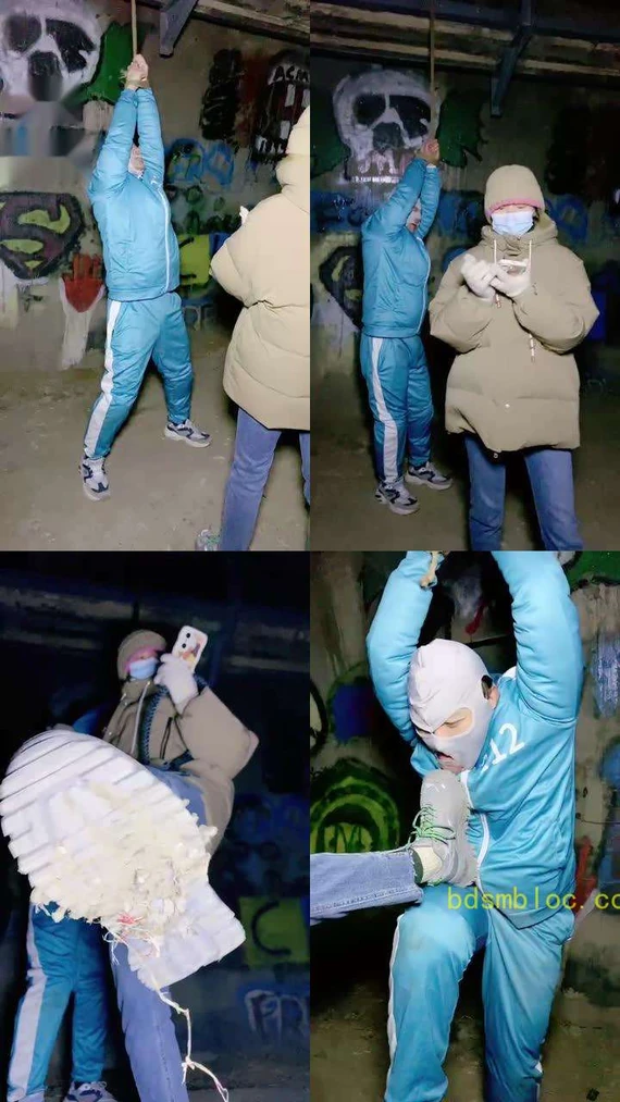 【美离子】户外吊绑狗狠虐