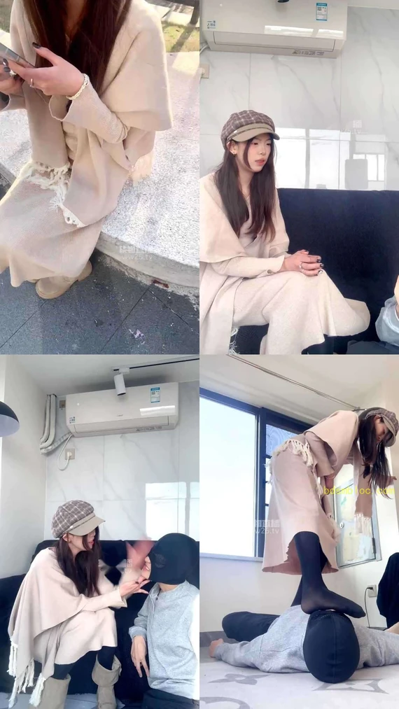 【女生也能很暴力】户外搭讪开发