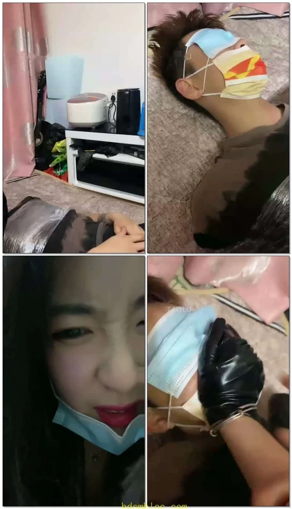 【小洁女王】窒息捆绑专场