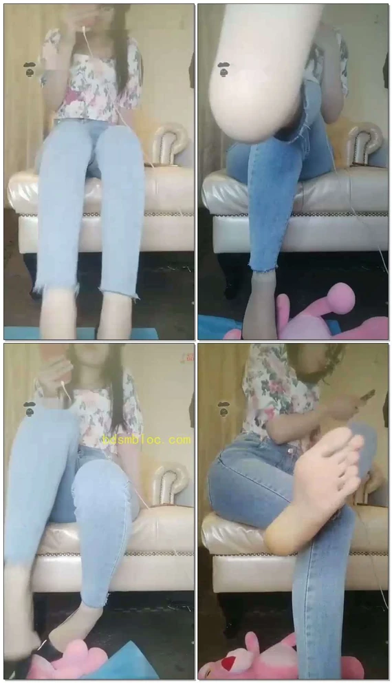 【艾拉S】高跟牛仔裤第一视角