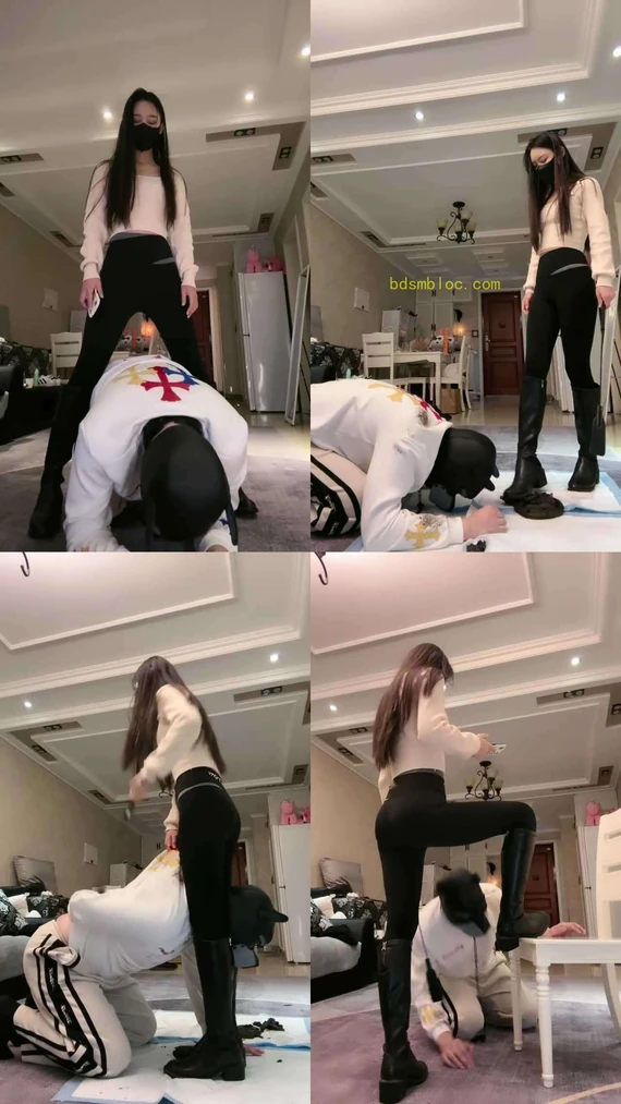 【猫神大人】长靴威严蹂躏地毯
