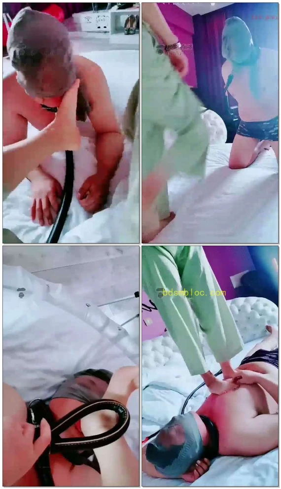【心竹S】宾馆跳踩贱奴才