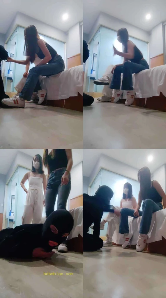 【女生也能很暴力】双S学生主脏鞋白袜暴力虐打【下】
