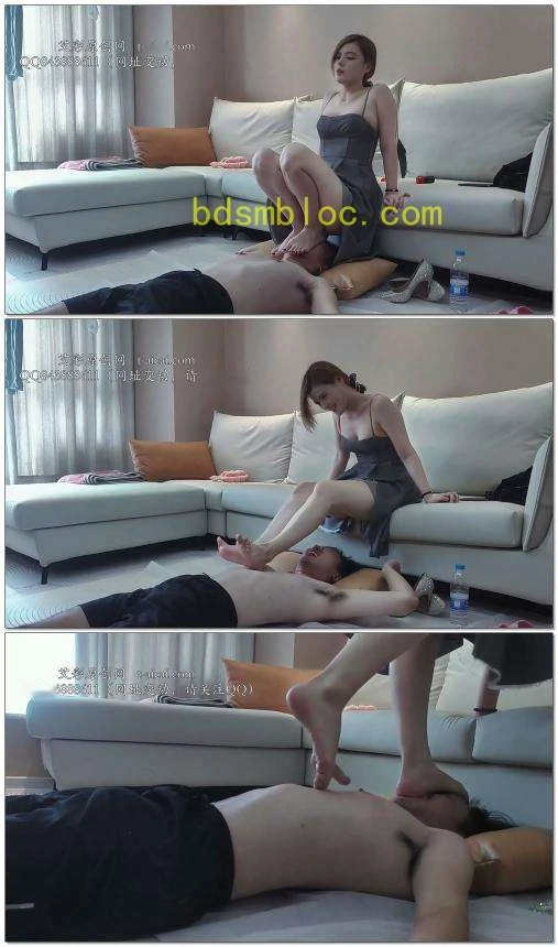 【打眼张予曦】踩裆极限脚虐乳跳踩脚耳光虐脸