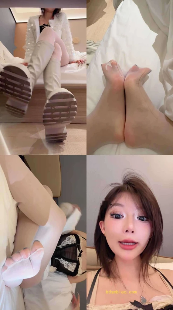 【玥樾】盯设白丝靴子