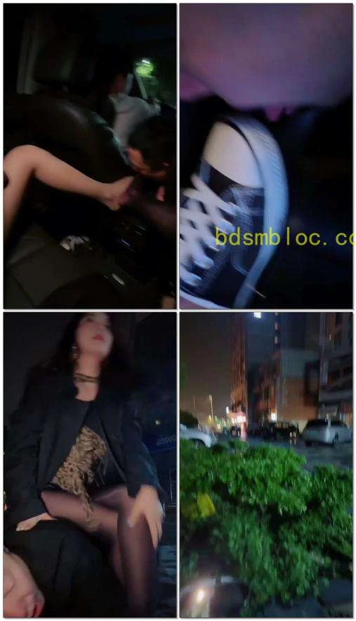 【一诺大小姐】车上调教户外骂路人