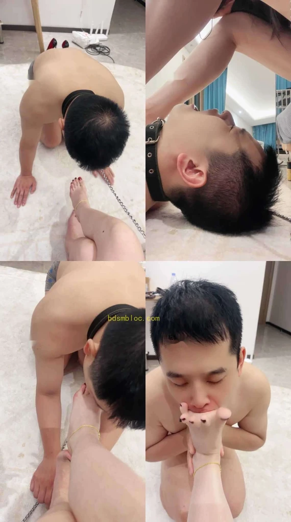 【诗诗】沉浸式裸足狂舔/镜前羞辱