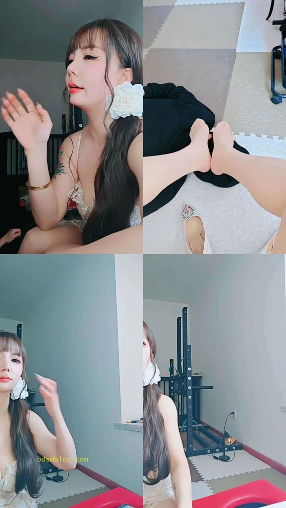 【媚娘】超臭肉丝脚捂脸窒息
