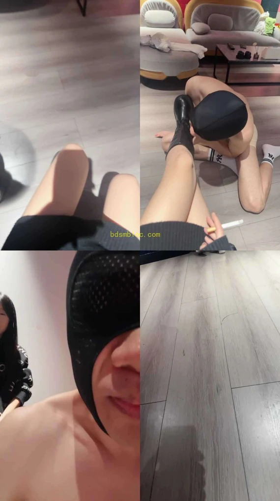 【狗哥】女仆店开发长靴白袜小姐姐