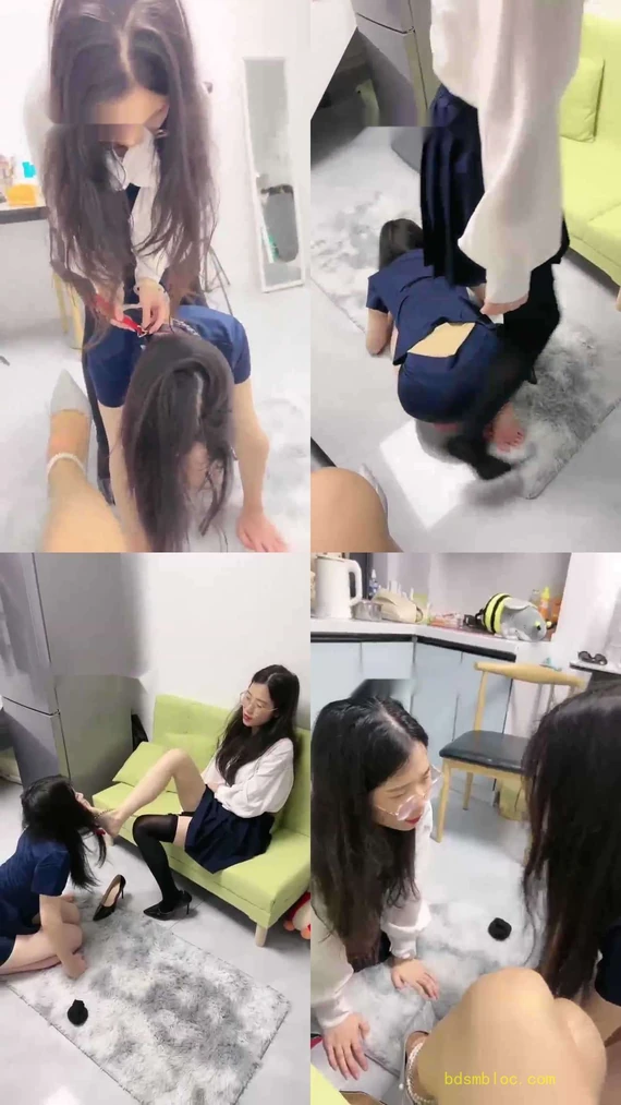 【橙宝】主人的闺蜜首次调教 来家里犯贱的素人
