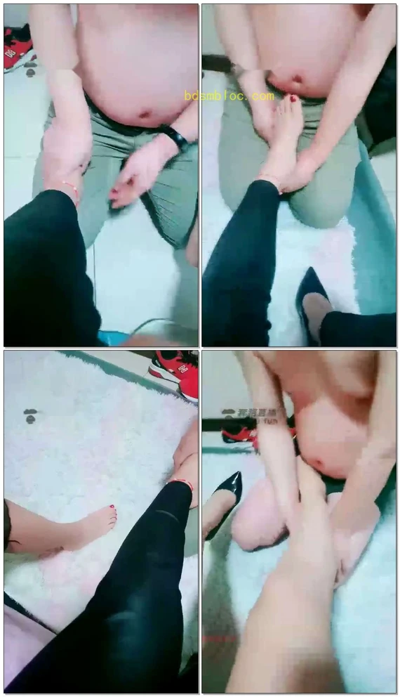 【丽芝S】双主玩双奴，每人一条狗伺候