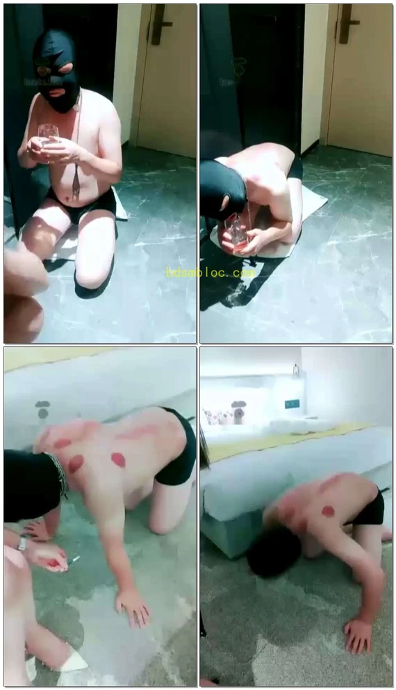 【丹丹S】贱狗圣水喝饱，赏赐舔鞋底【续二】