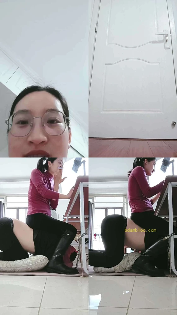 【执念】圈养笼中狗/当坐垫伺候化妆/骑脖子做蹲起