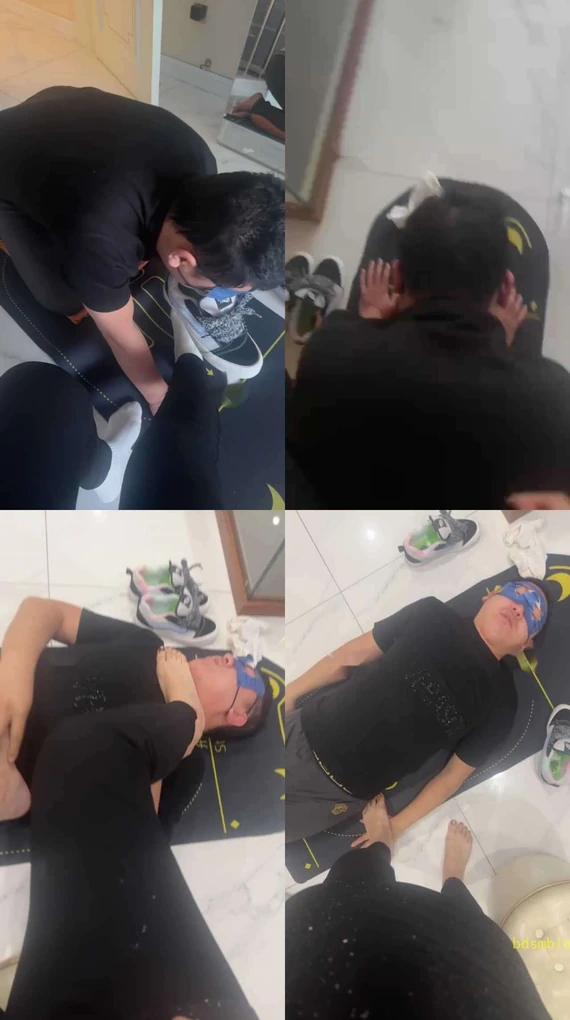 【熙S】运动一天后的超臭袜子羞辱